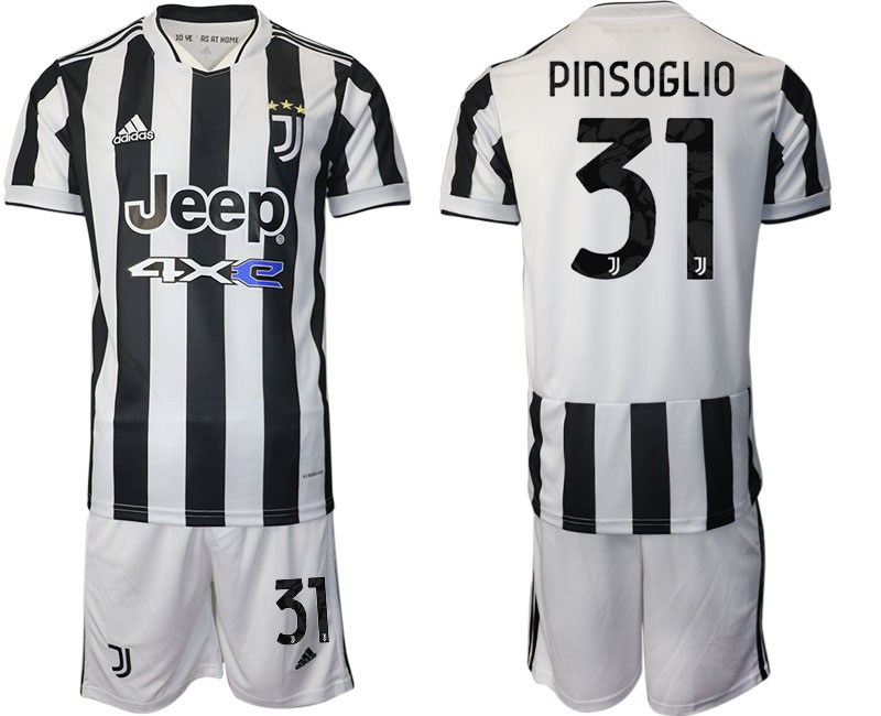 Men 2021-2022 Club Juventus home white #31 Adidas Soccer Jerseys->customized soccer jersey->Custom Jersey